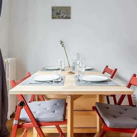 Daire Cosy, Montparnasse-pte Versailles-tour Eiffel *