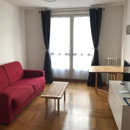 Cosy, Montparnasse-pte Versailles-tour Eiffel Daire