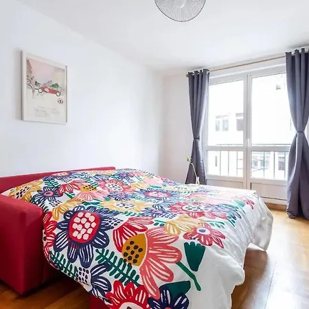Cosy, Montparnasse-pte Versailles-tour Eiffel アパート パリ